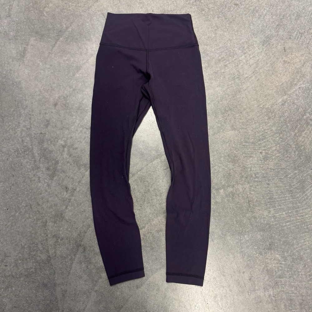 Lululemon Align Women's Dark Purple High Rise Leggings 25" Size 4 Yoga